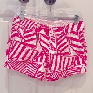 Lilly Pulitzer Capri Pink Yacht Sea Callahan Short